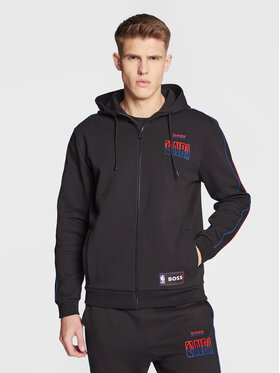 Boss Boss Majica dugih rukava NBA 50477412 Crna Regular Fit