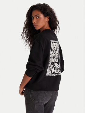Mustang Mustang Sweatshirt Burley 1016772 Schwarz Oversize