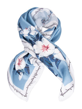 ALLORA BE UNIQUE ALLORA BE UNIQUE Foulard jedwabna Blu