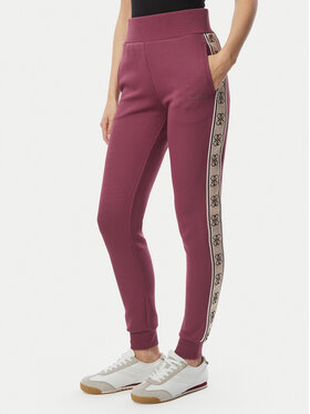 Guess Guess Παντελόνι φόρμας V2YB15 KB3P2 Σκούρο ροζ Regular Fit