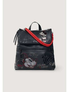 Desigual Desigual Σακίδιο BACK_MICKEY FACE HAMPTON Μαύρο