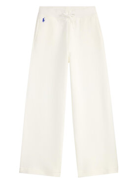Polo Ralph Lauren Polo Ralph Lauren Teplákové kalhoty 313A96088002 Bílá Wide Leg