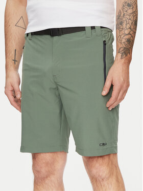 CMP CMP Szorty sportowe 3T51847 Zielony Regular Fit