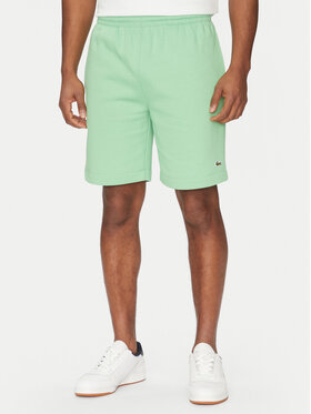 Lacoste Lacoste Sporta šorti GH9627 Zaļš Regular Fit