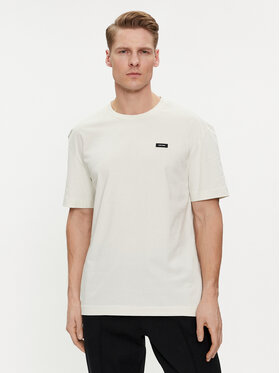 Calvin Klein Calvin Klein T-Shirt K10K112749 Beżowy Comfort Fit