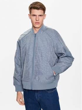 Calvin Klein Jeans Calvin Klein Jeans Bomberjacke J30J322938 Grau Relaxed Fit