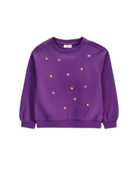 Coccodrillo Coccodrillo Bluza ZC6132102HGK-016 Fioletowy Regular Fit