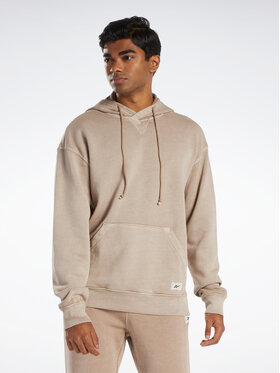 Reebok Reebok Majica dugih rukava Classics Natural Dye Hoodie HT8195 Smeđa