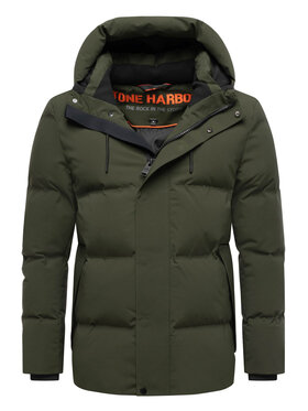 Stone Harbour Stone Harbour Kurtka zimowa Taviaan Zielony Regular Fit