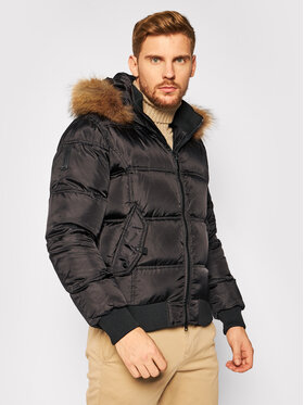 Bomboogie Bomboogie Kurtka puchowa Padded JM603PTNIW Czarny Regular Fit