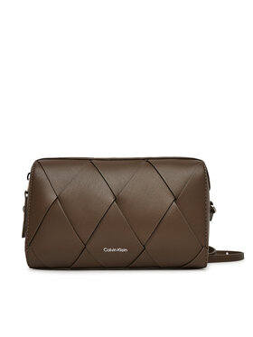 Calvin Klein Calvin Klein Torebka Ck Woven Camera Bag K60K613002 Brązowy