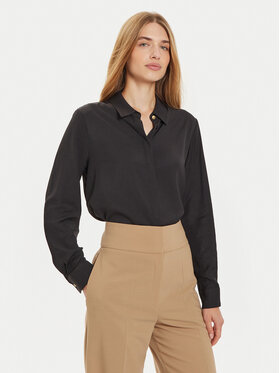 Tommy Hilfiger Tommy Hilfiger Košulja WW0WW43575 Crna Regular Fit