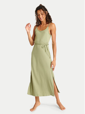 Banana Moon Banana Moon Ljetna haljina Yaquina Amaria MGC27 Zelena Regular Fit