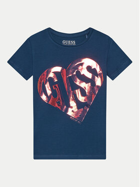 Guess Guess Футболка J4YI42 K6YW4 Cиній Regular Fit