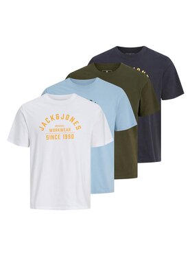 Jack & Jones Jack & Jones T-Shirt 32010 Kolorowy Comfort Fit