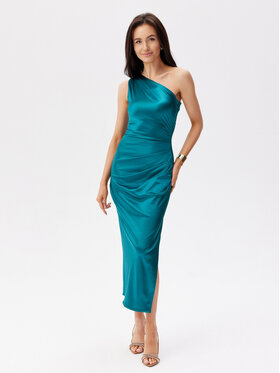 Roco Fashion Roco Fashion Večerní šaty Elen Zelená Slim Fit
