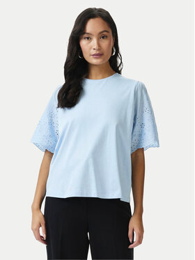 YAS YAS T-krekls Lex 26033890 Gaiši zils Regular Fit