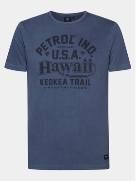Petrol Industries Petrol Industries T-Shirt M-1040-TSR606 Μπλε Regular Fit