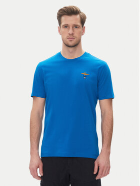 Aeronautica Militare Aeronautica Militare T-Shirt 251TS1580J372 Niebieski Regular Fit