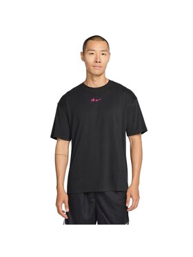 Nike Nike T-Shirt AW U NK DF AJA AIRBRUSH TEE Czarny Regular Fit