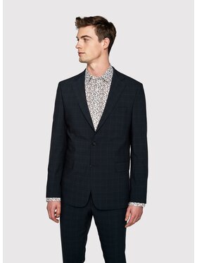 Pako Lorente Pako Lorente Garnitur P23SF-4G-003 Granatowy Slim Fit