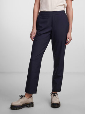 Pieces Pieces Chino hlače 17138427 Mornarsko modra Regular Fit