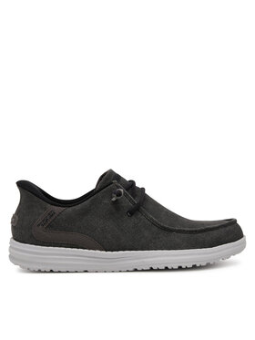 Skechers Skechers Mokasyny Melson-Coronado 210959/BKGY Czarny