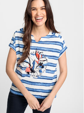 Olsen Olsen Μπλουζάκι 11104506 Μπλε Regular Fit