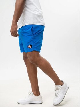 Smerfy Smerfy Szorty kąpielowe Sportowe Spodenki Kąpielowe Męskie Niebieskie Smerfy Gargamel M Niebieski