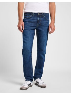 Lee Lee Jeansy DAREN ZIP FLY Niebieski Straight Leg