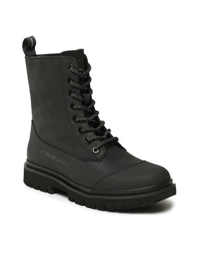 Calvin Klein Jeans Calvin Klein Jeans Saapad Chunky Combat Laceup Boot Rub YW0YW01066 Must