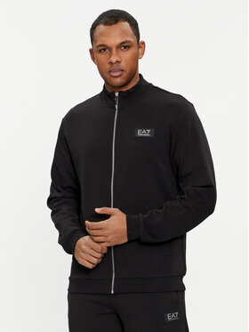 EA7 Emporio Armani EA7 Emporio Armani Mikina 3DPM83 PJUEZ 1200 Černá Regular Fit