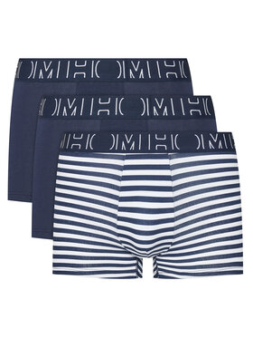 HOM HOM Set di 2 boxer Christofer 402999 Blu scuro