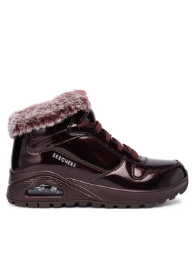 Skechers Skechers Īsie zābaki Uno Rugged 168126/BURG Bordo