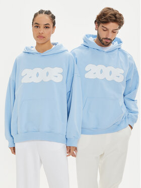 2005 2005 Μπλούζα Clouds Γαλάζιο Oversize
