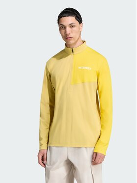 adidas adidas Koszulka techniczna 143621 Żółty Regular Fit