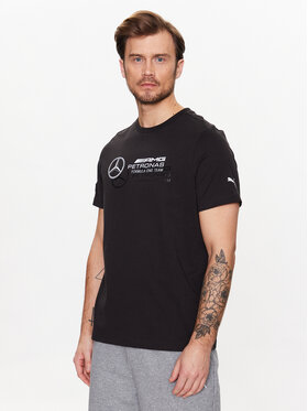 Puma Puma Póló Mapf1 Logo 538482 Fekete Regular Fit