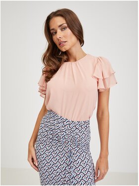 Orsay Orsay Bluzka 100234-225000__XL Różowy Regular Fit
