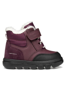 Geox Geox Schneeschuhe B Willaboom Girl B Abx B665AB 0ME22 C7016 M Dunkelrot