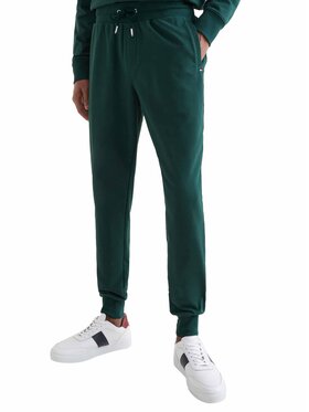 Tommy Hilfiger Tommy Hilfiger Spodnie dresowe 1985 MW0MW24521 Zielony Regular Fit