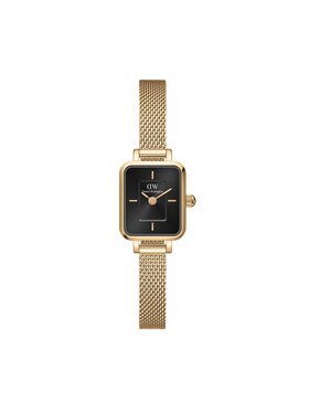 Daniel Wellington Daniel Wellington Ročna ura Quadro Mini DW00100652 Zlata