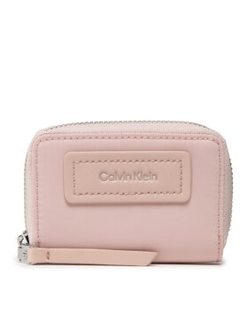 Calvin Klein Calvin Klein Majhna ženska denarnica Ck Essential Za Wallet Sm K60K609194 Roza