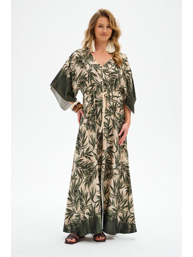blue shadow blue shadow Sukienka codzienna Kanoi Zielony Regular Fit