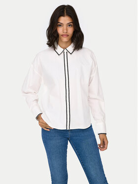 JDY JDY Сорочка Lorenzo 15330351 Білий Regular Fit