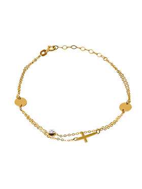 Lovrin Lovrin Náramok 62484910 Žlté zlato