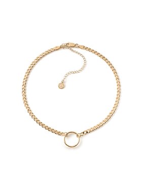 Giorre Giorre Choker 8140_82629 Żółte złocenie