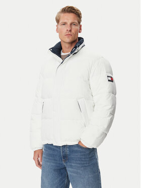 Tommy Jeans Tommy Jeans Ziemas jaka Vail Flag DM0DM23728 Krēmkrāsas Regular Fit