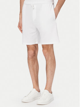 BOSS BOSS Sportovní kraťasy 50535884 Bílá Regular Fit