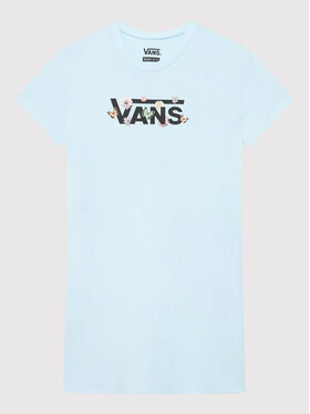 Vans Vans Sukienka codzienna Butterfly Flora VN0A7RRT Niebieski Regular Fit
