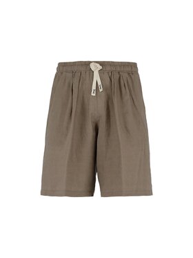 ACANFORA ACANFORA Szorty ACA204-FANGO Beżowy Regular Fit